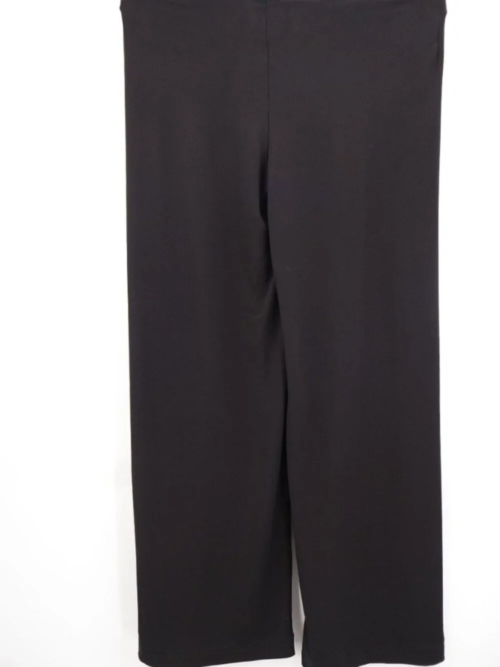 Vivienne Tam Wide Leg Pants Size XS Black Stretch Pull On Style Palazzo Size XS